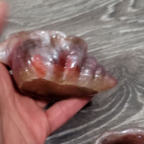 Set of 3 Resin Conch Shell Trinket Trays - Picture 11 of 16